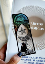 Cargar imagen en el visor de la galería, MARCADOR DE PÁGINAS GATOS Y COSMOS