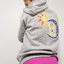 Cargar imagen en el visor de la galería, Polerón Gato y el cosmos