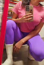 Cargar imagen en el visor de la galería, Calza pierna reforzada morada