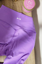 Cargar imagen en el visor de la galería, Calza pierna reforzada morada