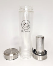 Cargar imagen en el visor de la galería, Botella vidrio infusor templanza