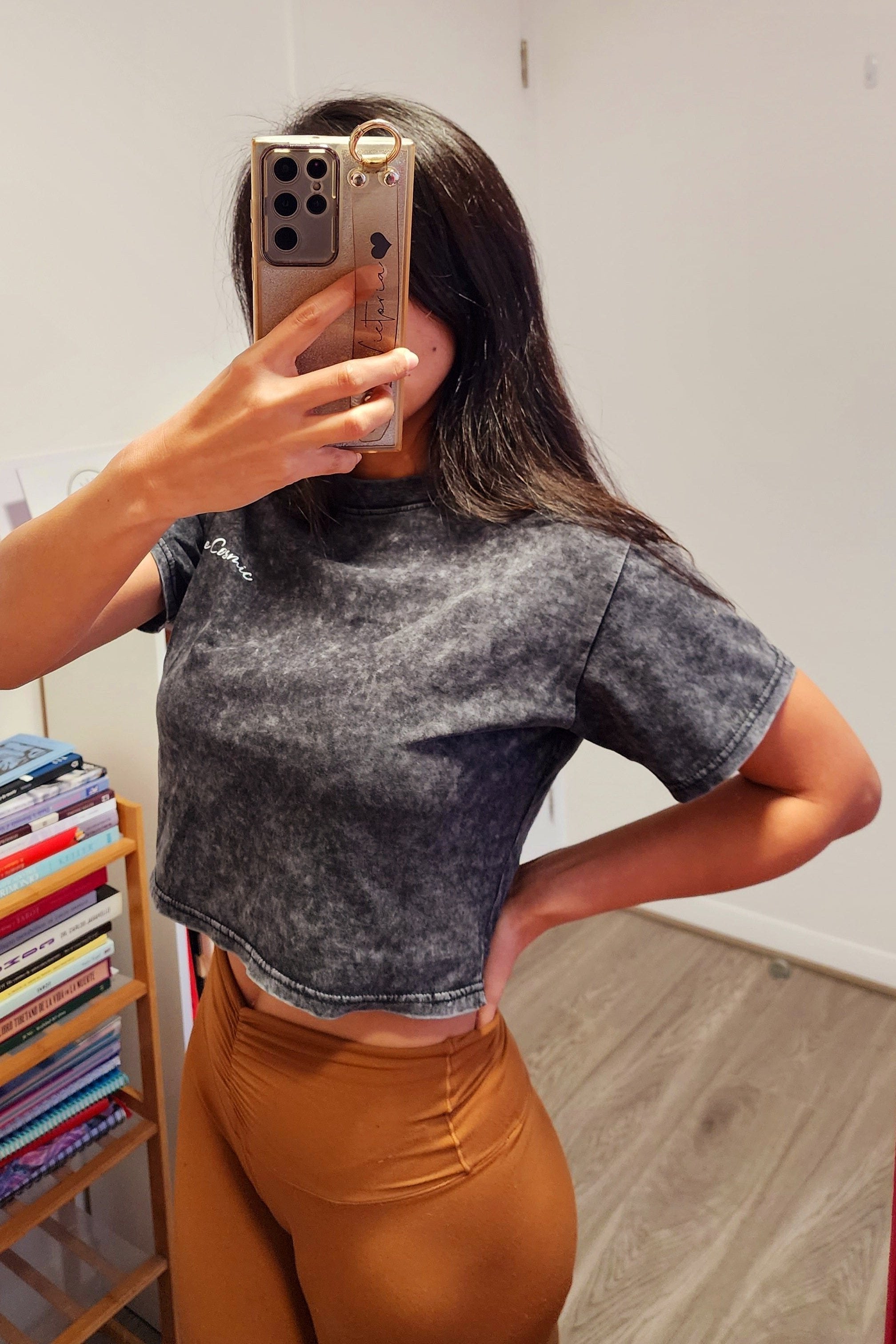 Polera crop top colores